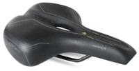 Fietszadel Selle Bassano Suprema 5zone EL Heren met elastomere demping - zwart - thumbnail