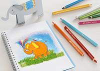 Faber Castell FC-116501 Kleurpotlood Faber-Castell Jumbo 12stuks - thumbnail