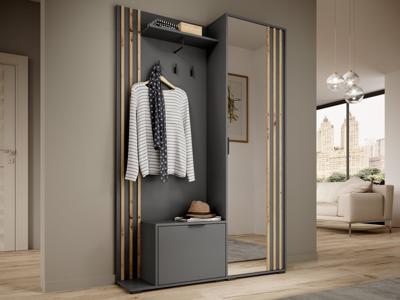 Vestiaire MELODY 2 deuren grijs Vestiaire MELODY 2 deuren grijs