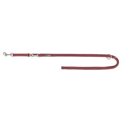 TRIXIE HONDENRIEM PREMIUM VERSTELBAAR TWEELAAGS SANGRIA 200X1 CM TRIXIE HONDENRIEM PREMIUM VERSTELBAAR TWEELAAGS SANGRIA 200X1 CM