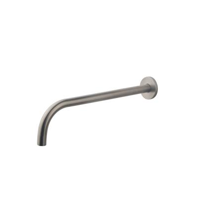 Wiesbaden Slim Line inbouw uitloop 30 cm messing | Geborsteld staal PVD Wiesbaden Slim Line inbouw uitloop 30 cm messing | Geborsteld staal PVD