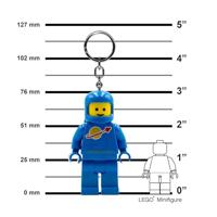 LEGO Light-Up Keychain Astronaut Blue 8 cm - thumbnail