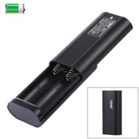 TOMO P2 USB Smart 2 batterijlader met indicatielampje voor 18650 Li-ion batterij (zwart) - thumbnail