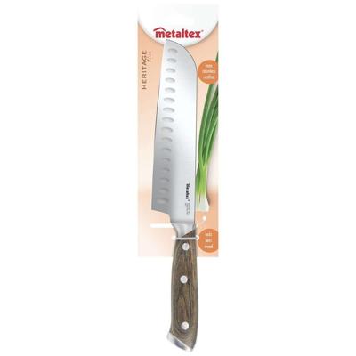 Metaltex heritage santokumes 32 cm houten/rvs