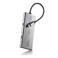 NGS WONDERDUO-C Aluminium 4-in-1 Multiport USB-adapter, 2 USB-C + 2 USB-A, Hoge Snelheid 5 Gbps, Compatibel met PC, Mac en Tablet, Draagbaar en Lichtgewicht Design, Aluminium Behuizing, Kabel 180mm - thumbnail