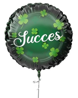 Folieballon 'Succes' Klavertje vier (45cm) Folieballon 'Succes' Klavertje vier (45cm)
