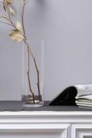 Marburg Travertino Behang met houten Hongaarse punt motief - 33378 - thumbnail