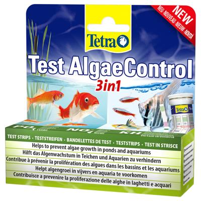 Tetra Test algea controll 3in1 doos a 25 teststroken