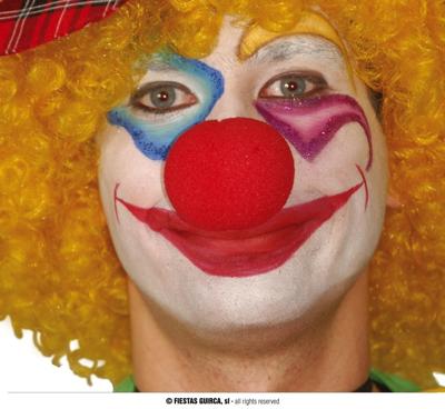 Clownsneus rood schuim