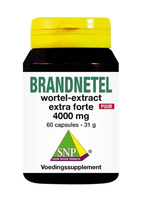 SNP Brandnetelwortel extract 4000 mg puur 60 Vegetarische capsules SNP Brandnetelwortel extract 4000 mg puur 60 Vegetarische capsules