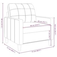 Fauteuil 60 cm fluweel donkergroen - thumbnail