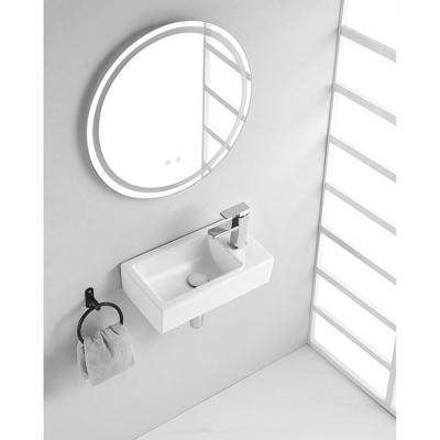 Wiesbaden Rhea L Fontein Rechts 45.5x26x12cm Keramiek Glans Wit