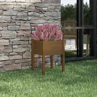 VidaXL Plantenbak 50x50x70 cm massief grenenhout honingbruin - thumbnail