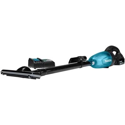 Makita DCL180RTB Accu Steelstofzuiger Zwart Blauw 18V 5.0Ah