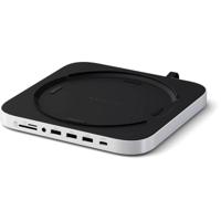 Satechi USB-C Stand/hub Mac mini/Studio (SSD) - Silver - thumbnail