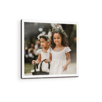 Wandpaneel met foto of naam - Vierkant - thumbnail