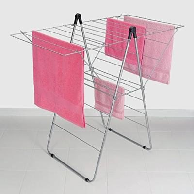 Metaltex vento 20 droogrek 58x111x109 cm grijs/blauw