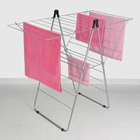 Metaltex vento 20 droogrek 58x111x109 cm grijs/blauw - thumbnail