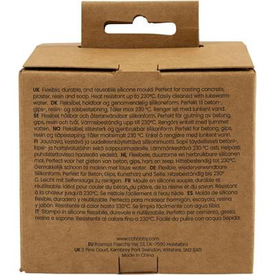 Creativ Company Siliconen vormen, zeester, conchschelp, schelp, h: 1,5-2 cm, d 3,5-6 cm, 3 stuk/ 1 doos