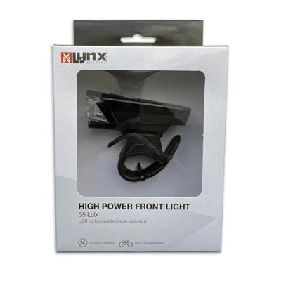 Lynx Koplamp usb high power 35 lux