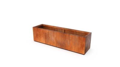 Plantenbak Artesa roestkleurig 200x40x40 cm Geroba - Geroba Plantenbak Artesa roestkleurig 200x40x40 cm Geroba - Geroba