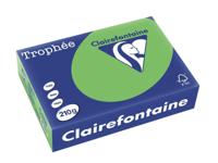 Clairefontaine Trophée Intens, gekleurd papier, A4, 210 g, 250 vel, grasgroen - thumbnail