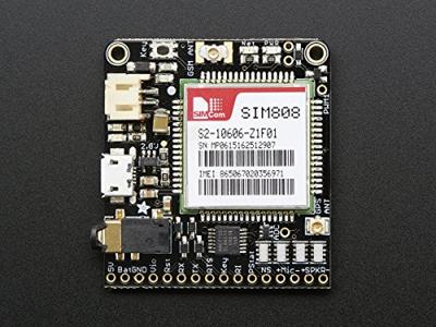 Adafruit FONA 808 - Mini Cellular GSM + GPS Breakout [ADA2542]