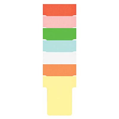 Nobo T-planbordkaarten index 1,5, ft 53 x 45 mm, rood - thumbnail