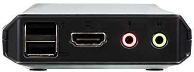 ATEN CS22H KVM-switch Zwart