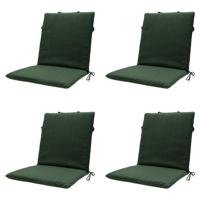 Stapelstoelkussen groen eco nature buitenafwerking 97x49 (4 stuks) Madison - Madison - thumbnail