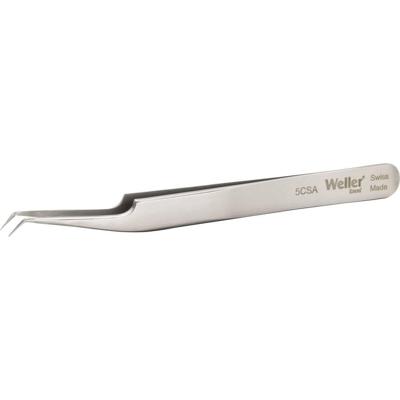 Weller Erem® 5CSA Precisiepincet Punt, gebogen 30°, extra fijn 115.00 mm Weller Erem® 5CSA Precisiepincet Punt, gebogen 30°, extra fijn 115.00 mm