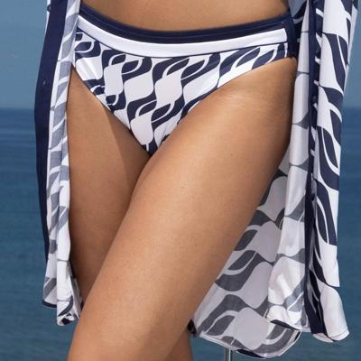 Lise Charmel Bikinislip ABB0396 - Danse de Vagues Blauw/Wit Comfort Fit