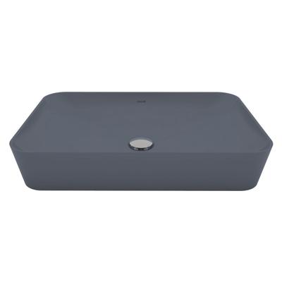 Opbouw Wastafel BWS Juno 60x40cm Keramiek Mat Basalt