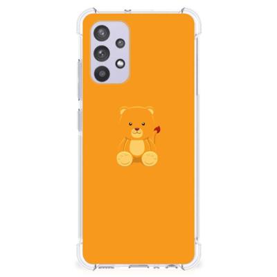Samsung Galaxy A32 4G | A32 5G Enterprise Editie Stevig | Bumper Hoesje | Baby Beer Samsung Galaxy A32 4G | A32 5G Enterprise Editie Stevig | Bumper Hoesje | Baby Beer