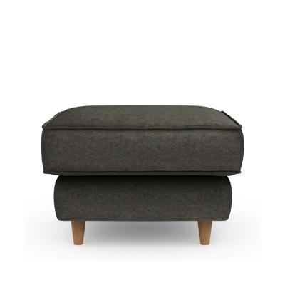 Rivièra Maison Hocker 'Kendall' Velvet, kleur Shadow
