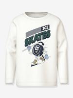 T-shirt met lange mouwen NMMVUX jongen NAME IT ecru - thumbnail
