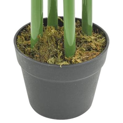 VidaXL Kunstplant bamboe 384 bladeren 120 cm groen