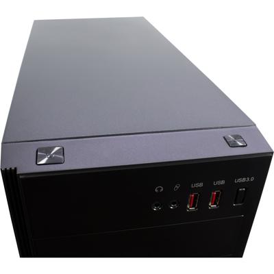 Inter-Tech B-42 computerbehuizing Midi-Toren Zwart Inter-Tech B-42 computerbehuizing Midi-Toren Zwart