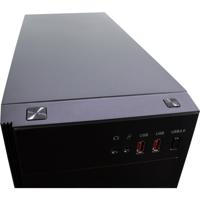 Inter-Tech B-42 computerbehuizing Midi-Toren Zwart - thumbnail