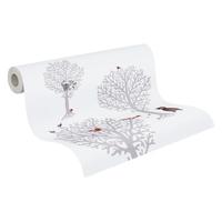 AS Creation Little Love bruin behang | 381341 - thumbnail