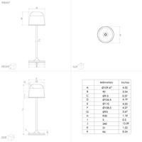 Eglo Oplaadbare buitenlampMannera zwart - 900457 - thumbnail