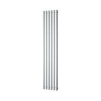Plieger Designradiator Trento 814 Watt Middenaansluiting 180x35 cm Zwart - thumbnail