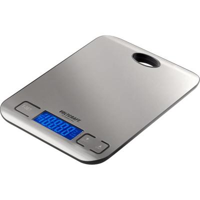 VOLTCRAFT TS-5000/1-Alu Brievenweegschaal Weegbereik (max.) 5 kg Resolutie 1 g RVS