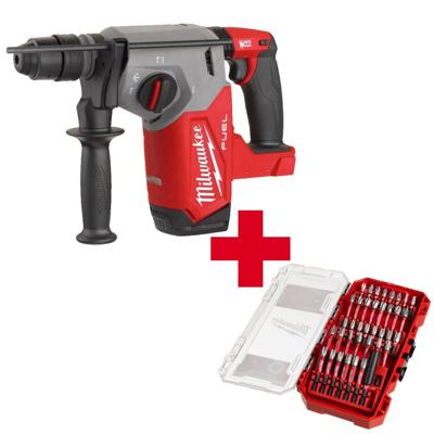 Milwaukee M18 FUEL™ FHX-0X Accu combihamer SDS-Plus 2,5J + snelwisselboorkop 18V Basic Body in HD-Box - 4933478888 Milwaukee M18 FUEL™ FHX-0X Accu combihamer SDS-Plus 2,5J + snelwisselboorkop 18V Basic Body in HD-Box - 4933478888