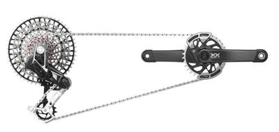 Sram groepset groepset xx eagle axs pm 165 t-type gs-xx-e-d1 vermogensmeter Sram groepset groepset xx eagle axs pm 165 t-type gs-xx-e-d1 vermogensmeter