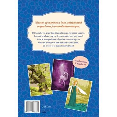 Kleuren op nummer voor volwassenen - Fantasy Kleuren op nummer voor volwassenen - Fantasy