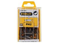 Stanley handgereedschap 1/4" Bits Phillips Nr2 lengte 50mm | 10 stuks - 1-68-947 - thumbnail