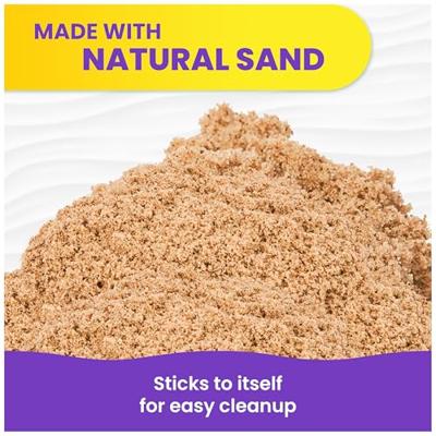 Kinetic Sand 5 kg bruin - thumbnail