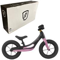 Rebel Kidz Loopfiets Zwart/Roze - thumbnail