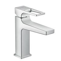 Hansgrohe Metropol 110 EcoSmart wastafelmengkraan met beugelgreep en push-open plug chroom - thumbnail